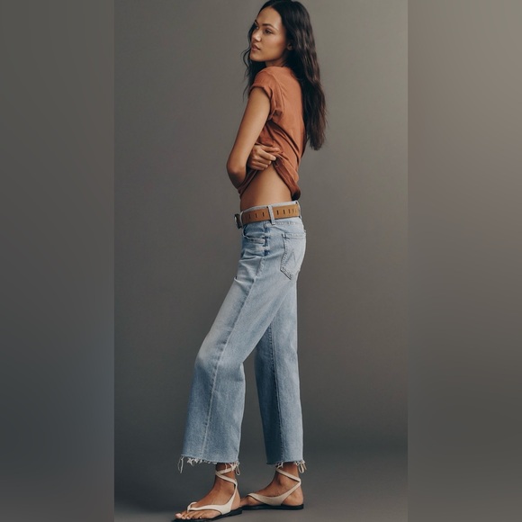 MOTHER The Mid Rise Rambler Zip Ankle Fray, size 25 - Picture 7 of 7